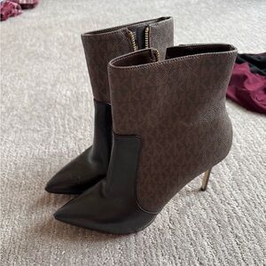 Michael kors heeled boots